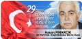 HASAN PINARCIK 29 EKİM KUTLAMA MESAJI