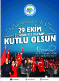 EREĞLİ BELEDİYESİ 29 EKİM KUTLAMA MESAJI